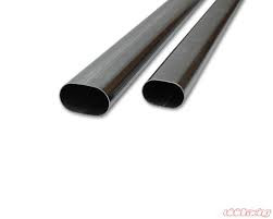 Elliptical 115mm Flat Oval Steel Tube Heavy Duty 2MM Thickness Cold Drawn