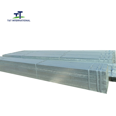 4 Inch Galvanized Steel Square Tubing Thin Wall Structure For Construction