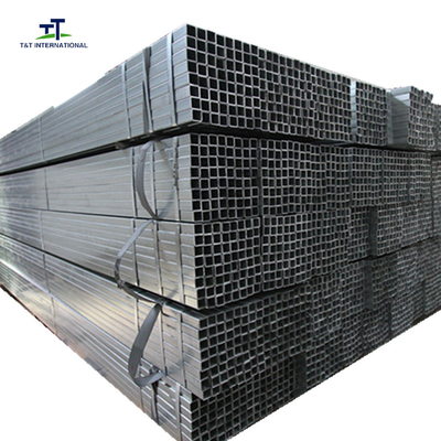 14 Gauge Galvanized Steel Square Tubing , Square Hollow Section Steel