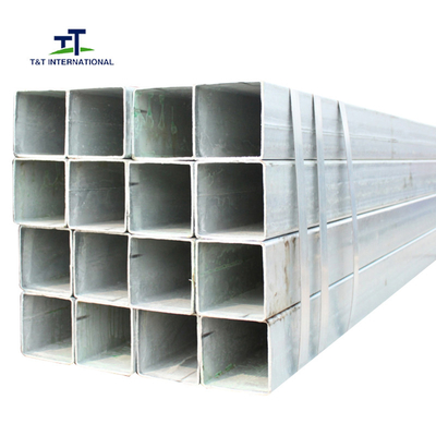30g 40g 50g 60g Galvanized Steel Square Pipe Building Material High Strength