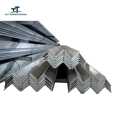ASTM DIN GB Galvanized Steel Angle 100x100x10 Non Deformation Smooth Surface
