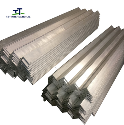 Q235B Q195 Q345B Galvanized Steel Angle Equal Design High Accuracy