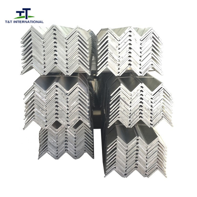 Building Galvanized Steel Angle Plain Ends Small Tolerance Customized Size