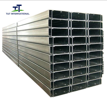 Roll Forming Structural Steel Channel Solar Mounting Bracket Customizable Design
