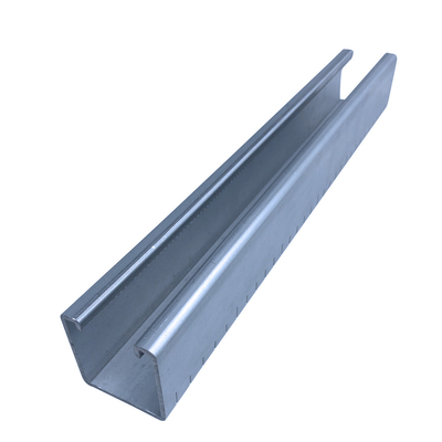 Light Gauge C Section Steel , Cold Formed C Channel Uniformed Zinc Coating