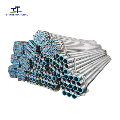 1/2-8 Inch Pre Galvanized Pipes , Galvanized Metal Tube Replacement Small OD