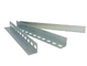 Customized Galvanized Steel Angle , Equal Angle Bar Perforated For Shelves